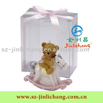  clear  pvc  box  of bear gift