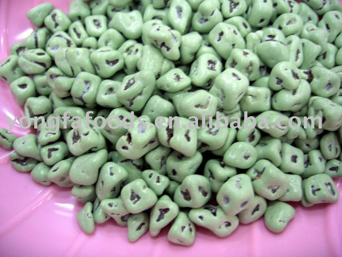 Apple-flavored chocolate