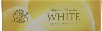 Leonidas White Chocolate Bars (12 bars)