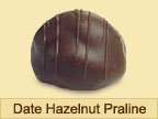 Date Chocolates:Date Hazelnut  Praline