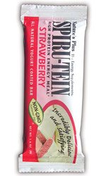 Strawberry Yogurt-Coated SPIRU  Chocolate bar