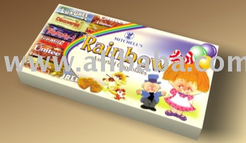 Mitchell's Rainbow 250g Chocolate confectionery