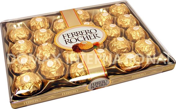 Offering Ferrero Rocher Hazelnut Chocolates T24x4