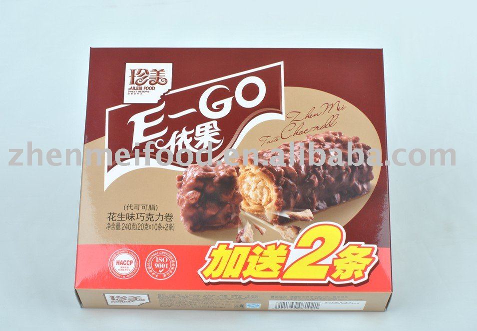 240g compound chocolate egg roll