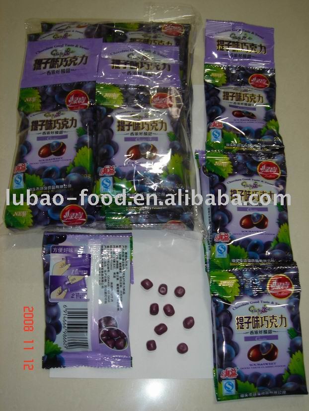Connected pack  grape   flavor  chocolate