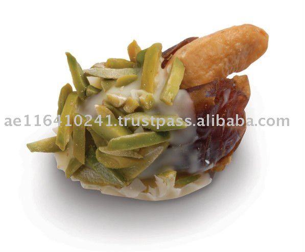 DATE CROWN Dates Cashew Praline Chocolate Supply