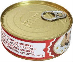 Stewed canned pork 240 gr