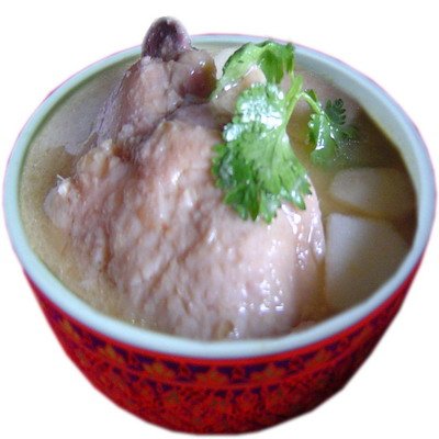 Chicken in spicy coconut paste