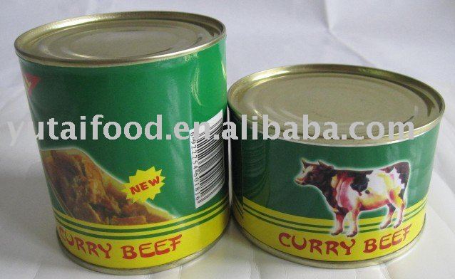 Halal Food:  Canned  Curry  Beef 