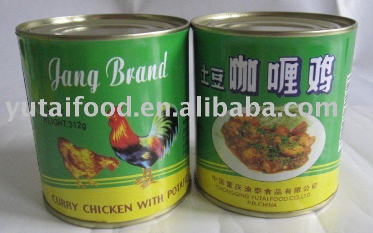 Canned Curry Chicken with Potato