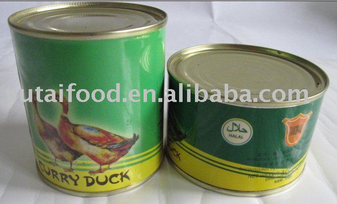 Halal Canned Food: Curry Duck