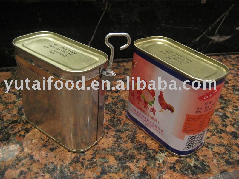  Halal   Canned   chicken  luncheon meat