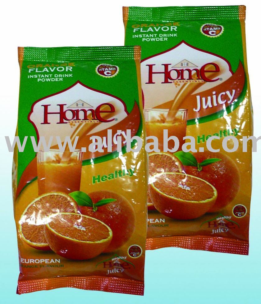 HOME INSTANT DRINK POUCH ORANGE