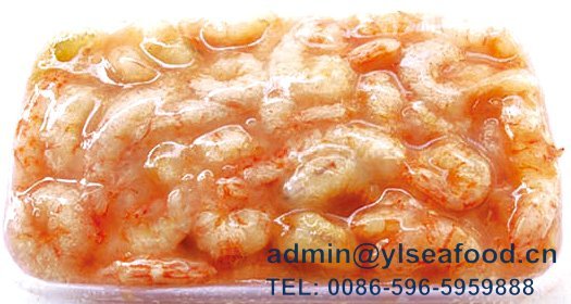 Frozen seafood: shrimp meat / prawn meat