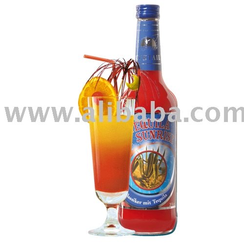 Tequila Sunrise Cocktail Premix