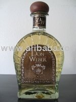 Tequila Don Weber Premium 100% Natural Blue Agave Artisanal Tequila Reposado