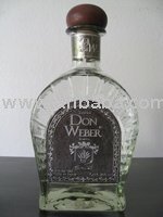 Tequila Don Weber Premium 100% Blue Agave Artisanal Tequila Blanco