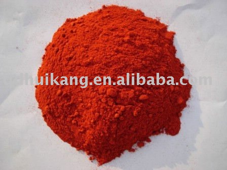 fresh red dry sweet paprika powder