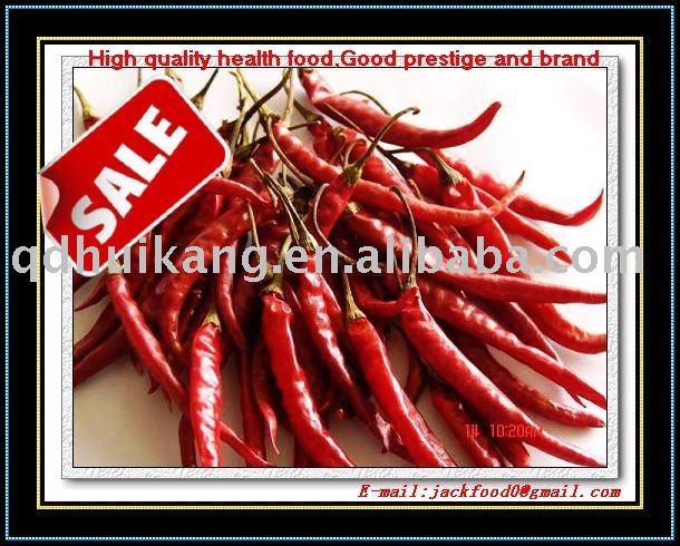 fresh jinta dry red chili