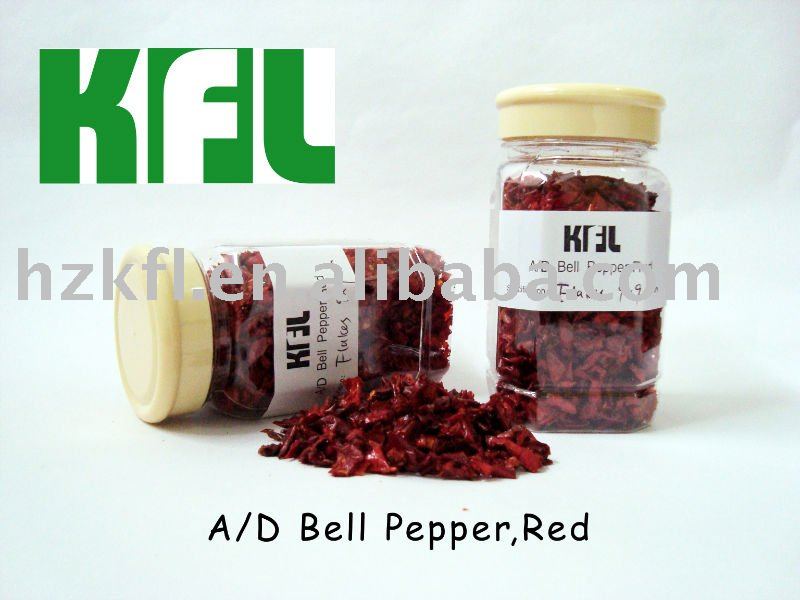 AD dehydrated red bell pepper 9x9mm