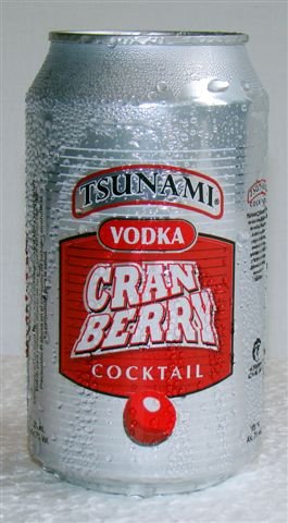 TSUNAMI  VODKA  CRANBERRY