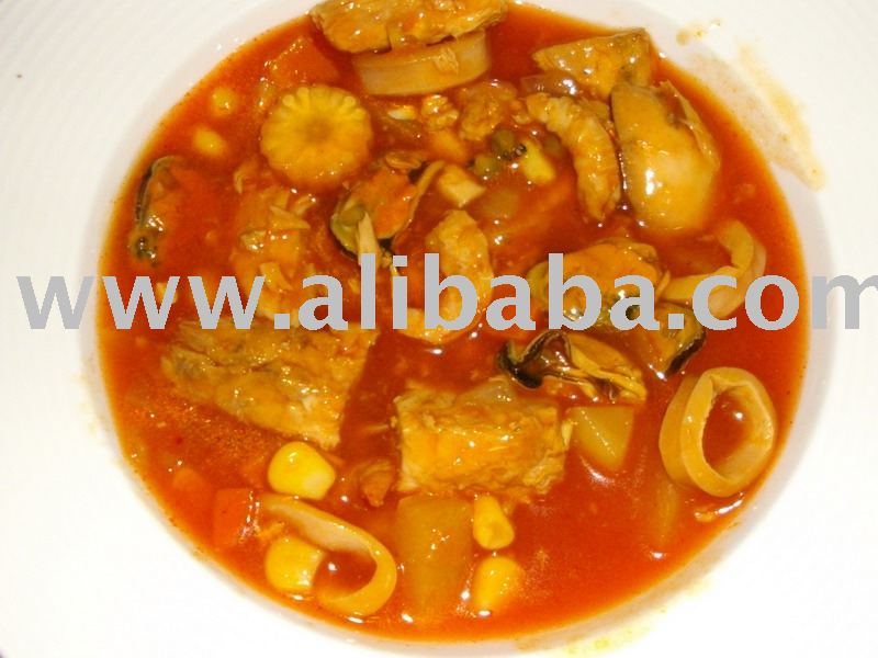 Sea Food Dressing (Tuna, Mussels, Squid, Shrimps, Onion, Carrot, Kernel corn, Baby corn, Potato, Gre
