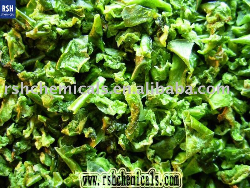 Greenpepper  Dried capsicum