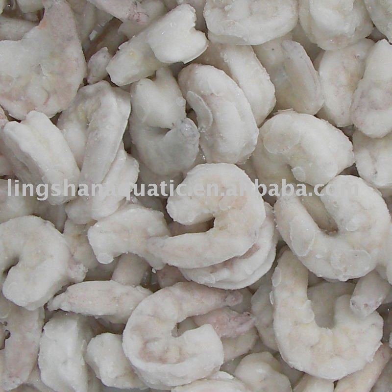 Frozen Peeled and Deveined Tail-off White Shrimp