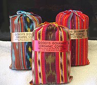 Guatemalan Coffee in Typical  Fabric   Bag s