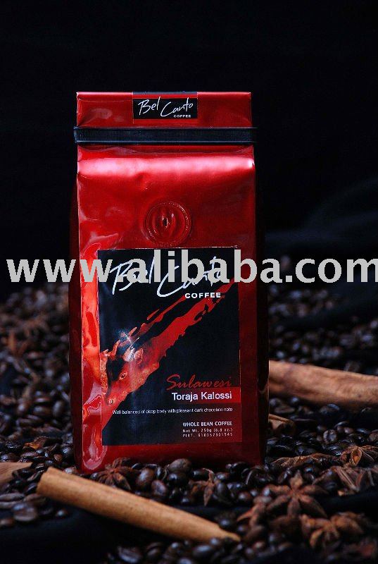 Toraja Kalossi coffee