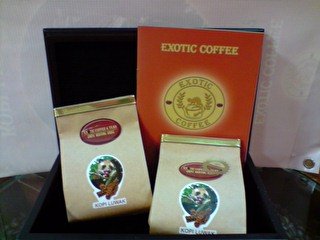 Pure Kopi  Luwak   Coffee  bean From Indonesia