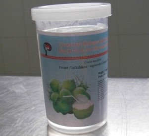 Frozen coconut milk - coconut juice