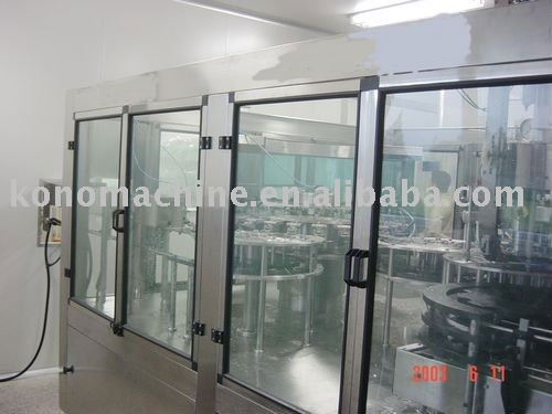 full automatic carbonated drink filling machine (automatic 3-in-1 ISO certification)