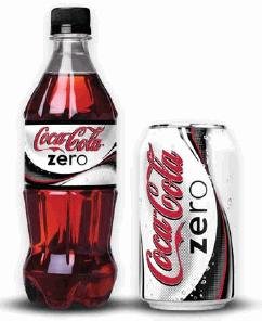Coca-cola Zero beverage & bottle soft drink