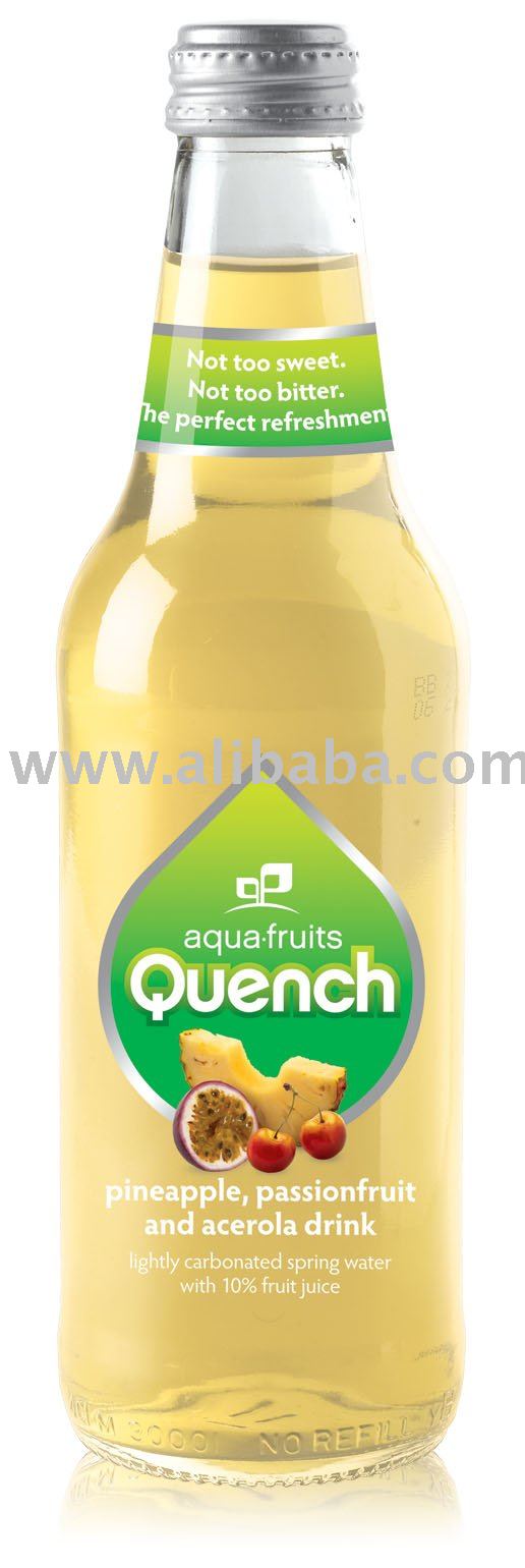 Pineapple, Passionfruit and Acerola lightly carbonated fruit juice drink