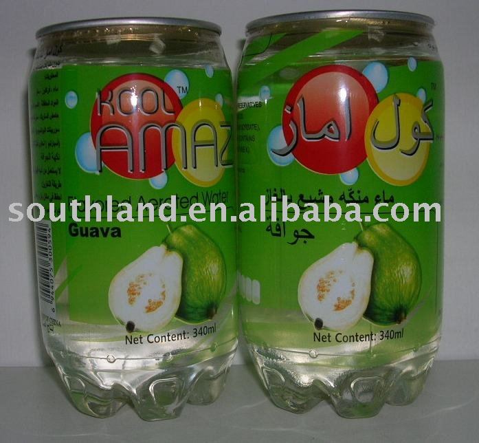 Guava Flavored Aerated Water