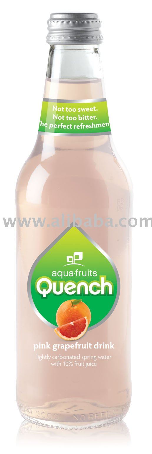 Pink Grapefruit lightly carbonated fruit juice drink