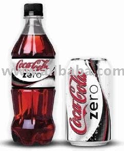 Coca-cola Zero beverage    bottle   soft  drink