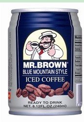 Mr. Brown Iced Coffee - Blue Mountain Style - 8.12 oz.