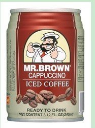 Mr. Brown Iced Coffee - Cappuccino Flavor - 8.12 oz.