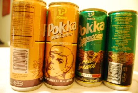 POKKA coffee can