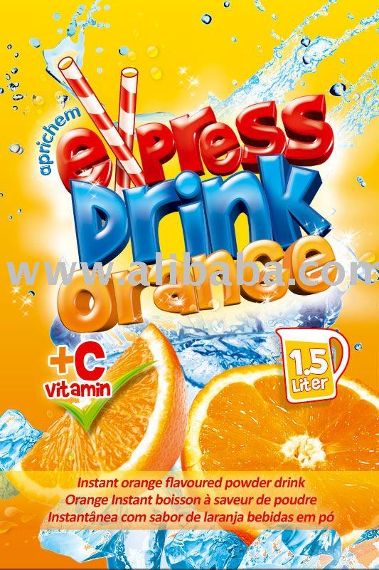 ORANGE POWDER INSTANT DRINK
