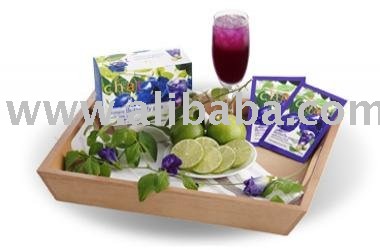 Instant Butterfly Pea with Lime Juice