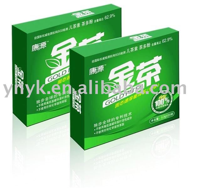 Green(Raw) tea (box)GOLD PU ER(Anti-influenza virus H1N1 Radio resistance)Wholesale/ Retail
