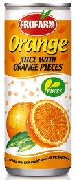 Orange juice with Orange pices