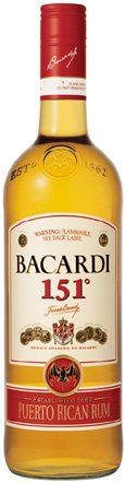 Bacardi Rum 151 Proof (750 ML)
