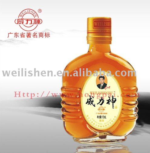 Health wine (Patent flask of weilishen wine)