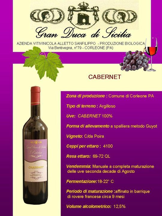 vino siciliano prodotto da agricoltura biologica