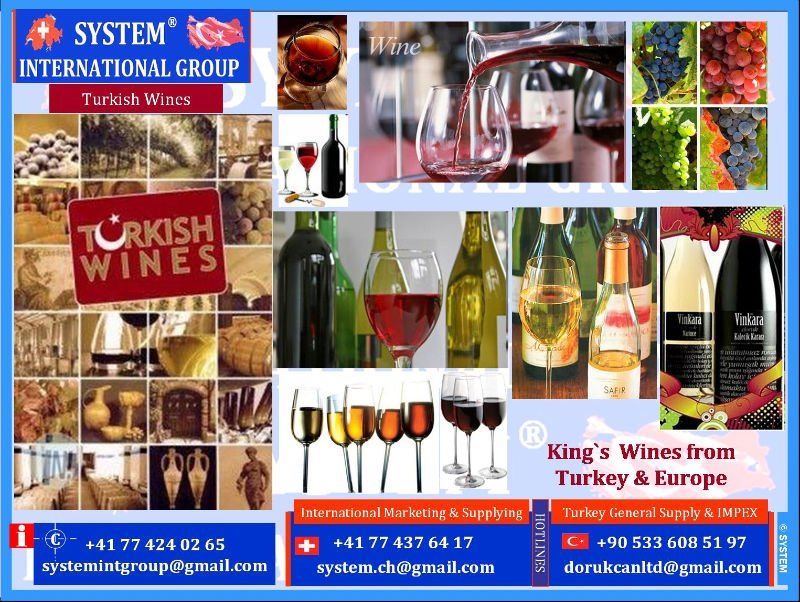 Wine from Turkey and Europe