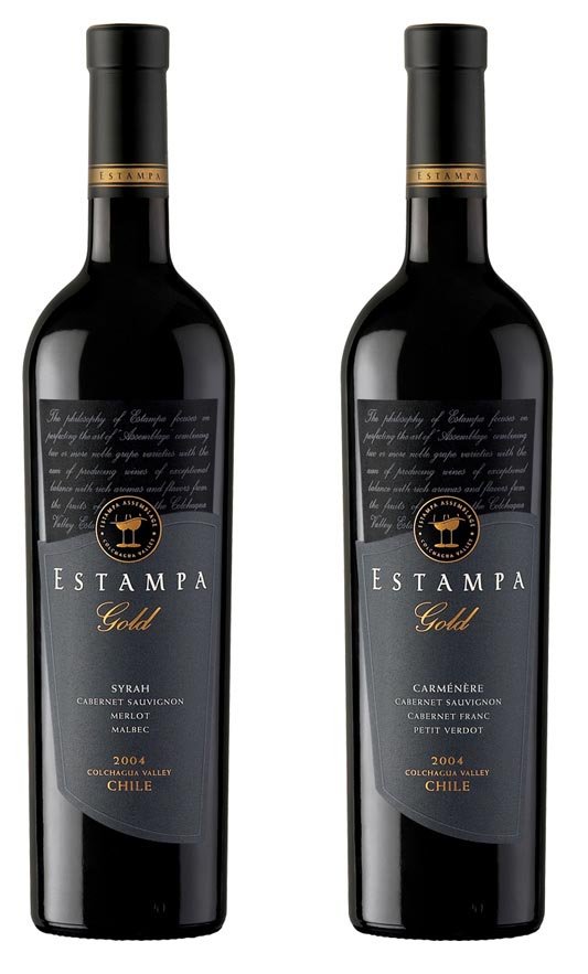 Estampa Gold Assemblage Wine From Chile